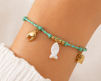 Sea Breeze Fish Charm Bracelet