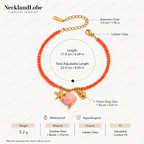 Coral Coast Charm Bracelet