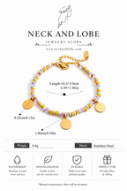 Sun Kissed Beaded Charm Set