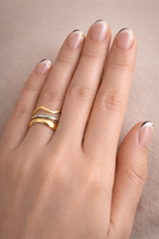 Minimal Wave Adjustable Ring